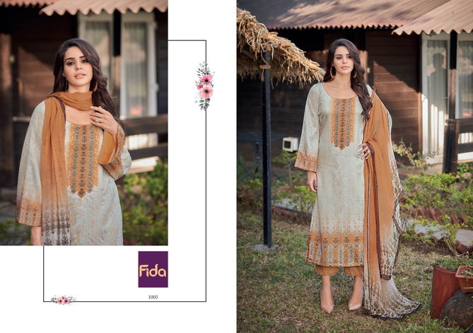 Shiza By Fida Digital Printed Cotton Dress Material Wholesale Market In Surat
